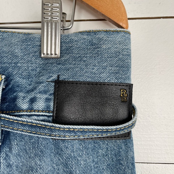 R13 Staley Cross Over Jeans Size 29 - Picture 5 of 8